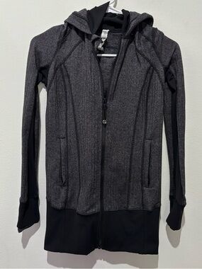 Lululemon Daily Practice Jacket Herringbone Size 4